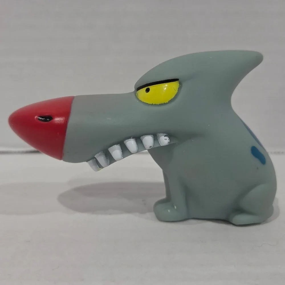 Vintage 1995 Sharky the Sharkdog PVC Figure Dakin Eek The Cat Toy